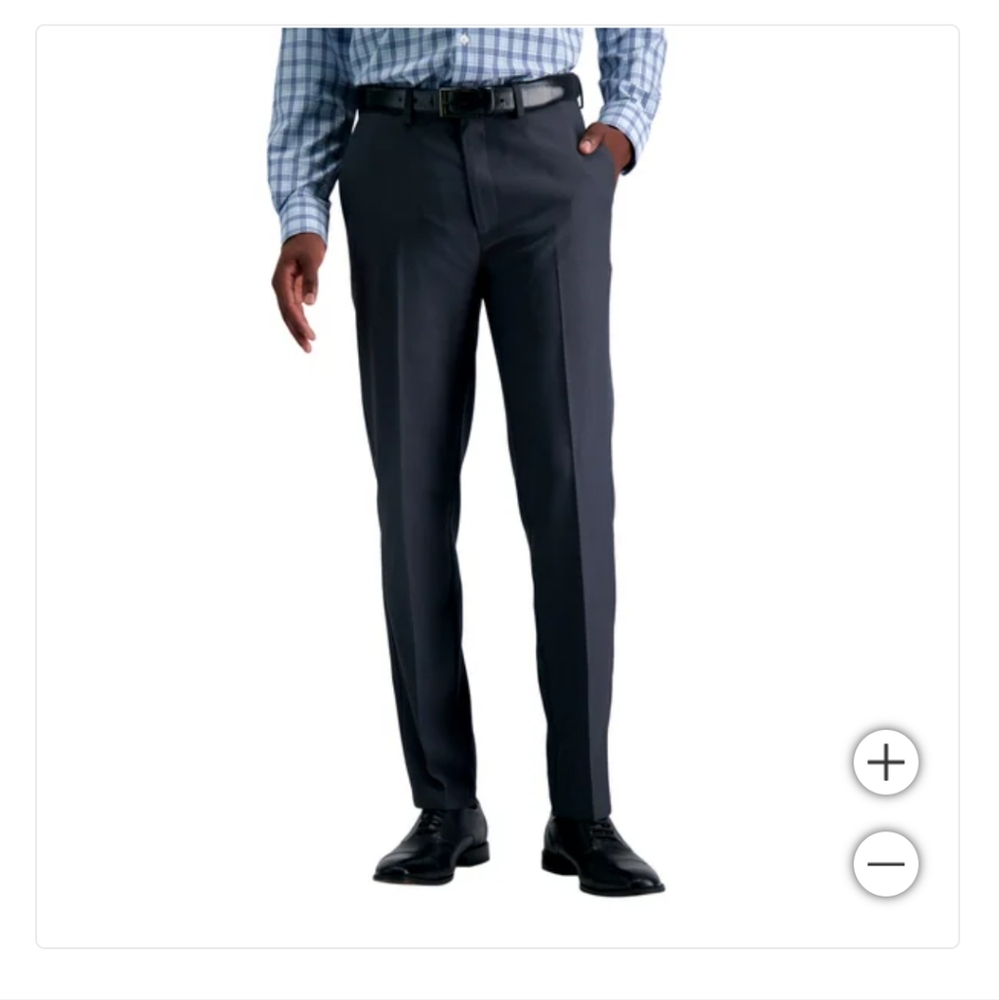 New! Kenneth Cole Reaction Men Boys Gray Color Slim Fit Pants Size 30 X 34 NWT!!